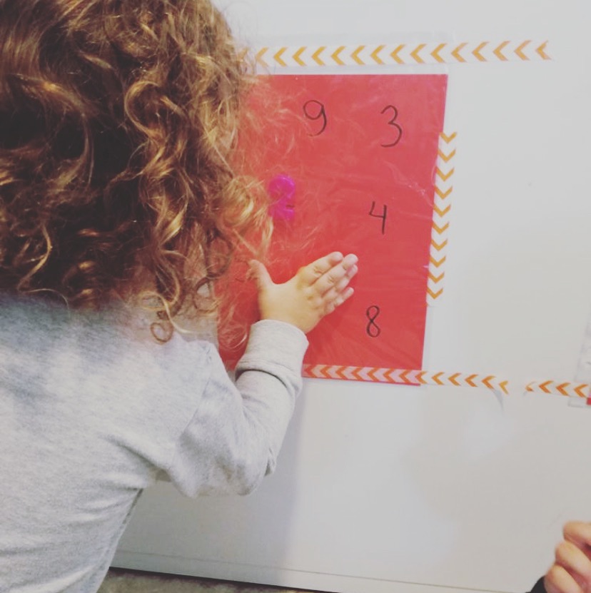 שלבים שילדים עוברים ברכישת מספרים